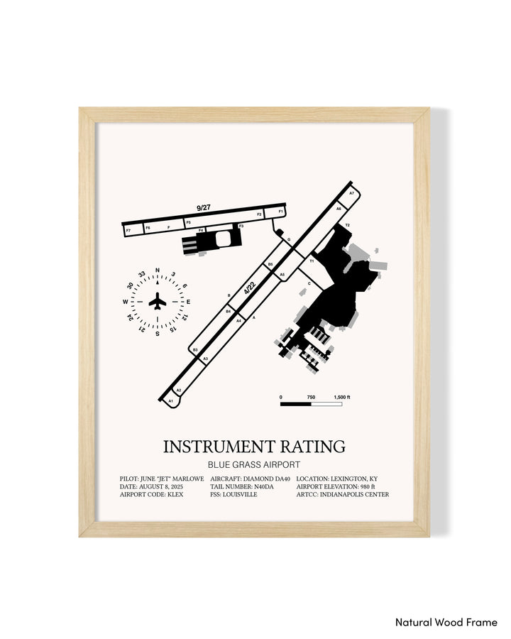Instrument Rating Custom Print