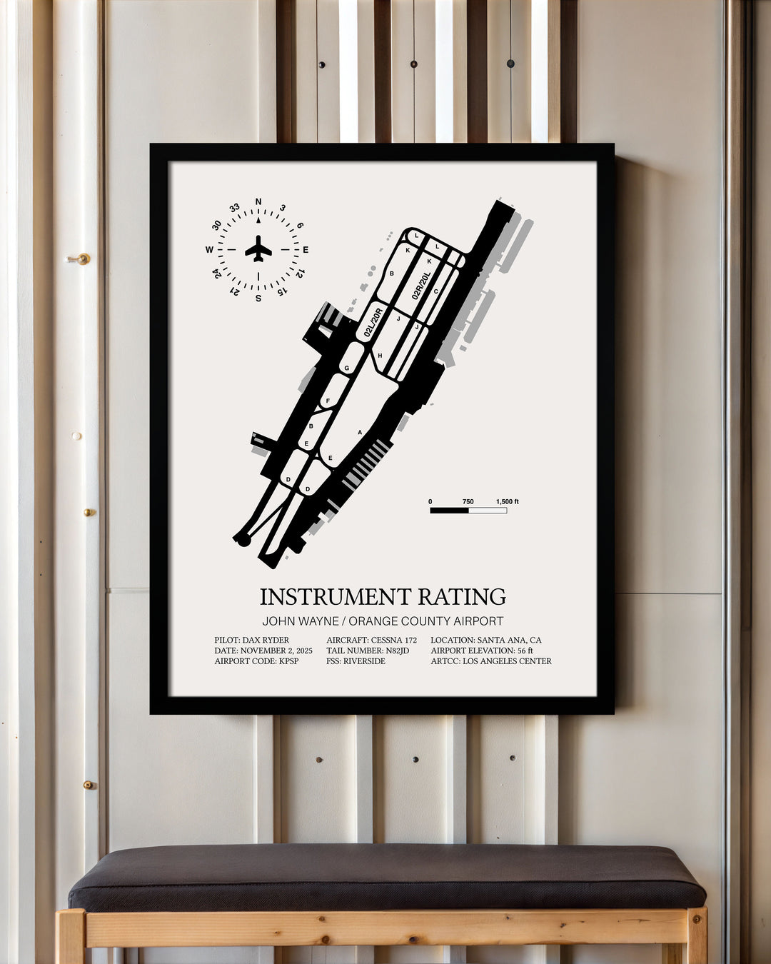 Instrument Rating Custom Print
