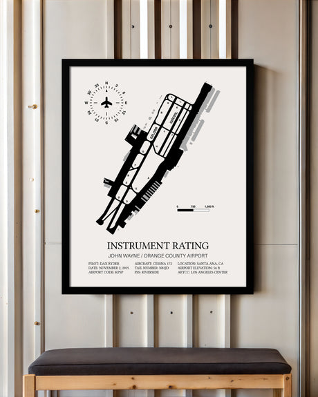 Instrument Rating Custom Print