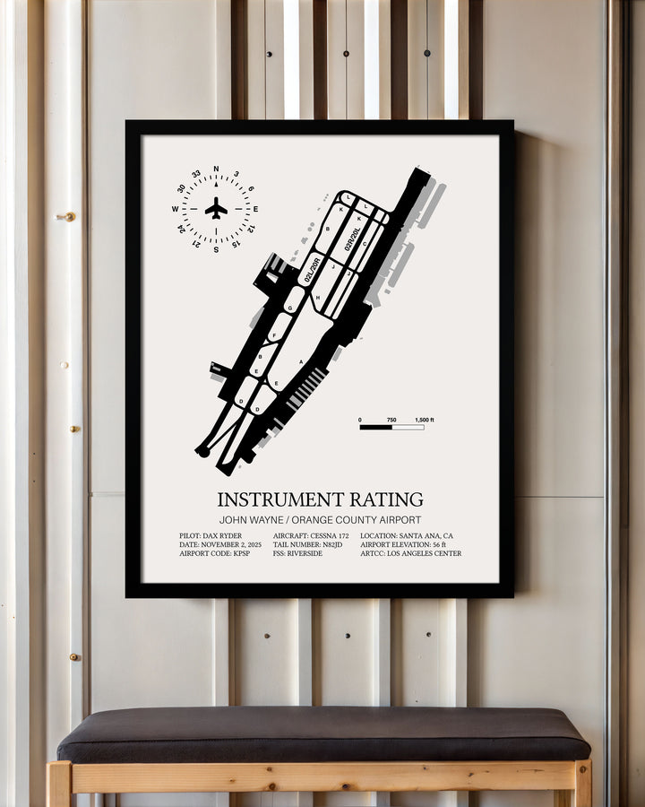 Instrument Rating Custom Print