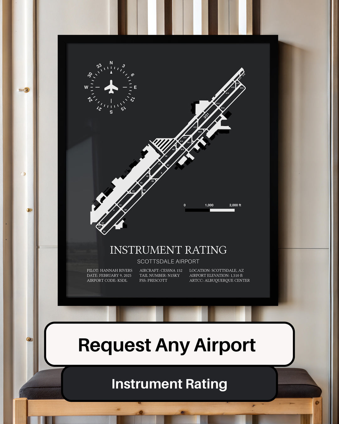 Instrument Rating Custom Print