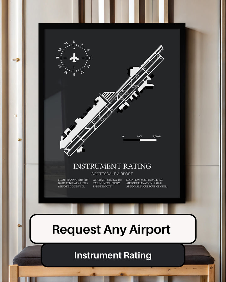 Instrument Rating Custom Print