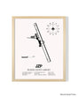 Detailed Airport Map of Pickens County Airport (JZP) in White with a Natural Frame