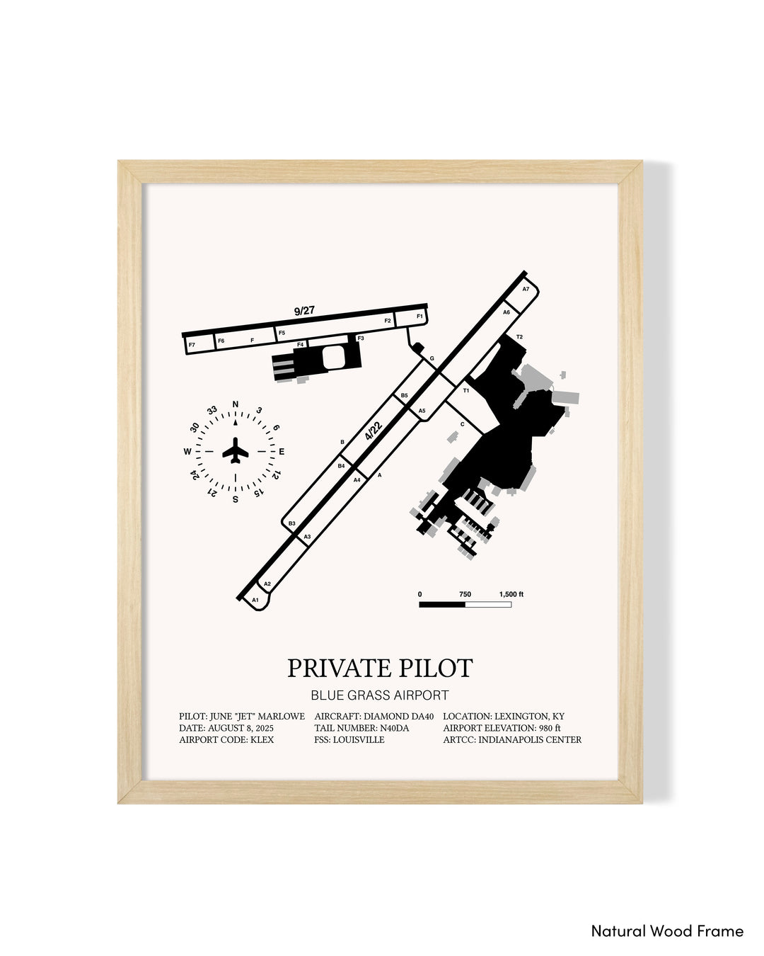 Private Pilot Custom Print