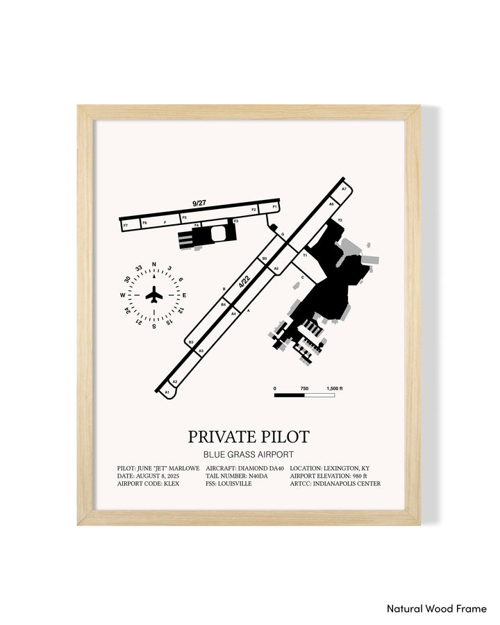 Private Pilot Custom Print