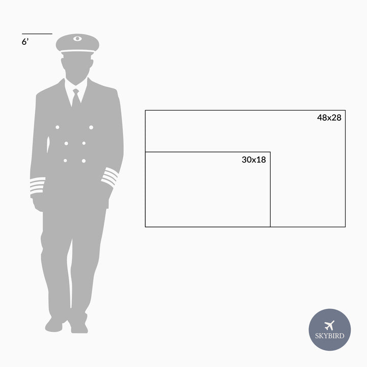 United States Airports Push Pin Map