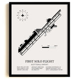 First Solo Flight Custom Print