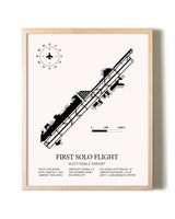 First Solo Flight Custom Print