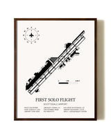 First Solo Flight Custom Print