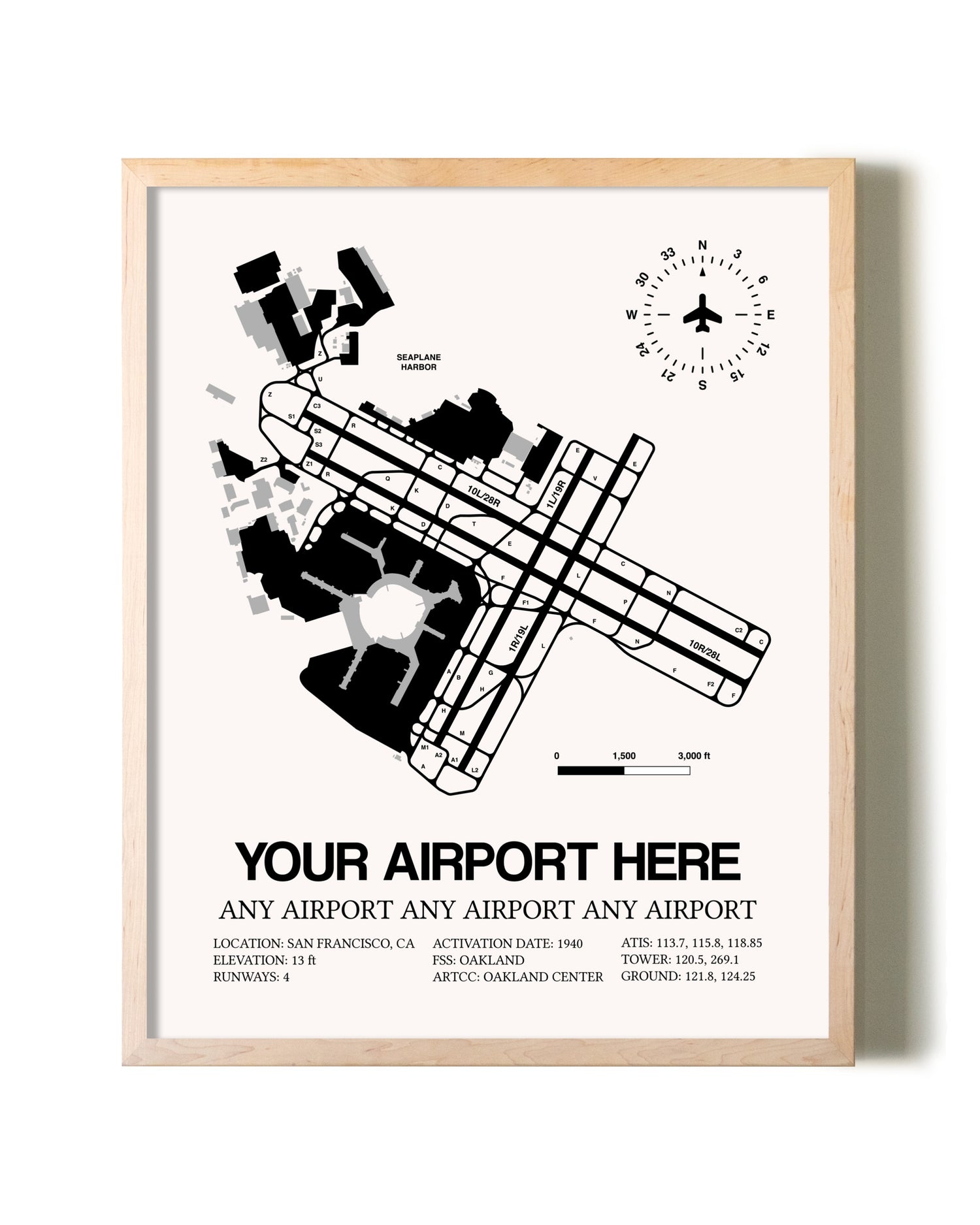 Custom Airport Map Design