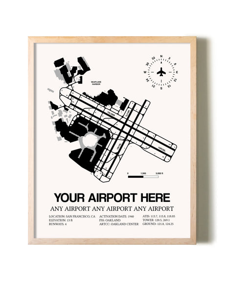 Custom Airport Map Design