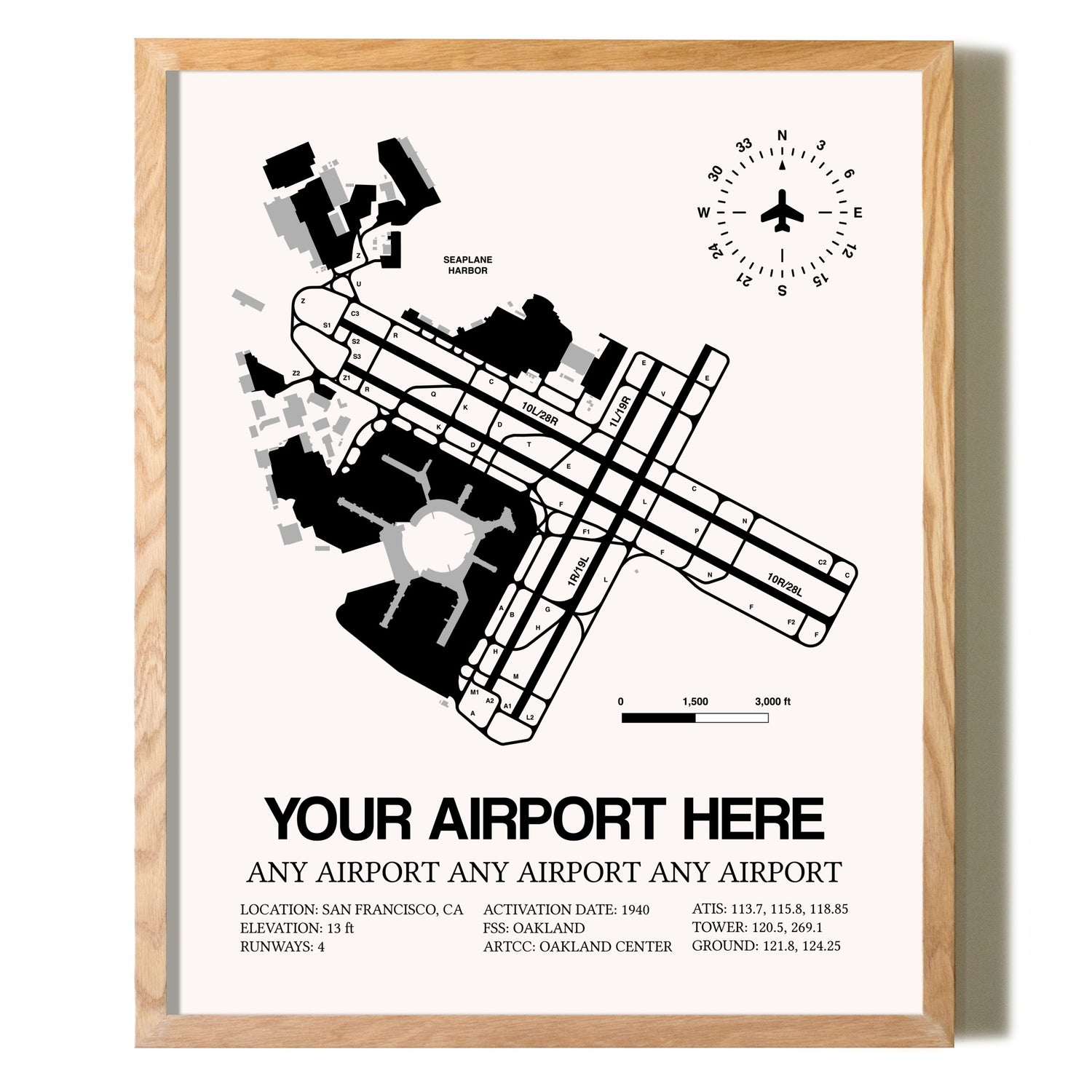 Custom Airport Map Design