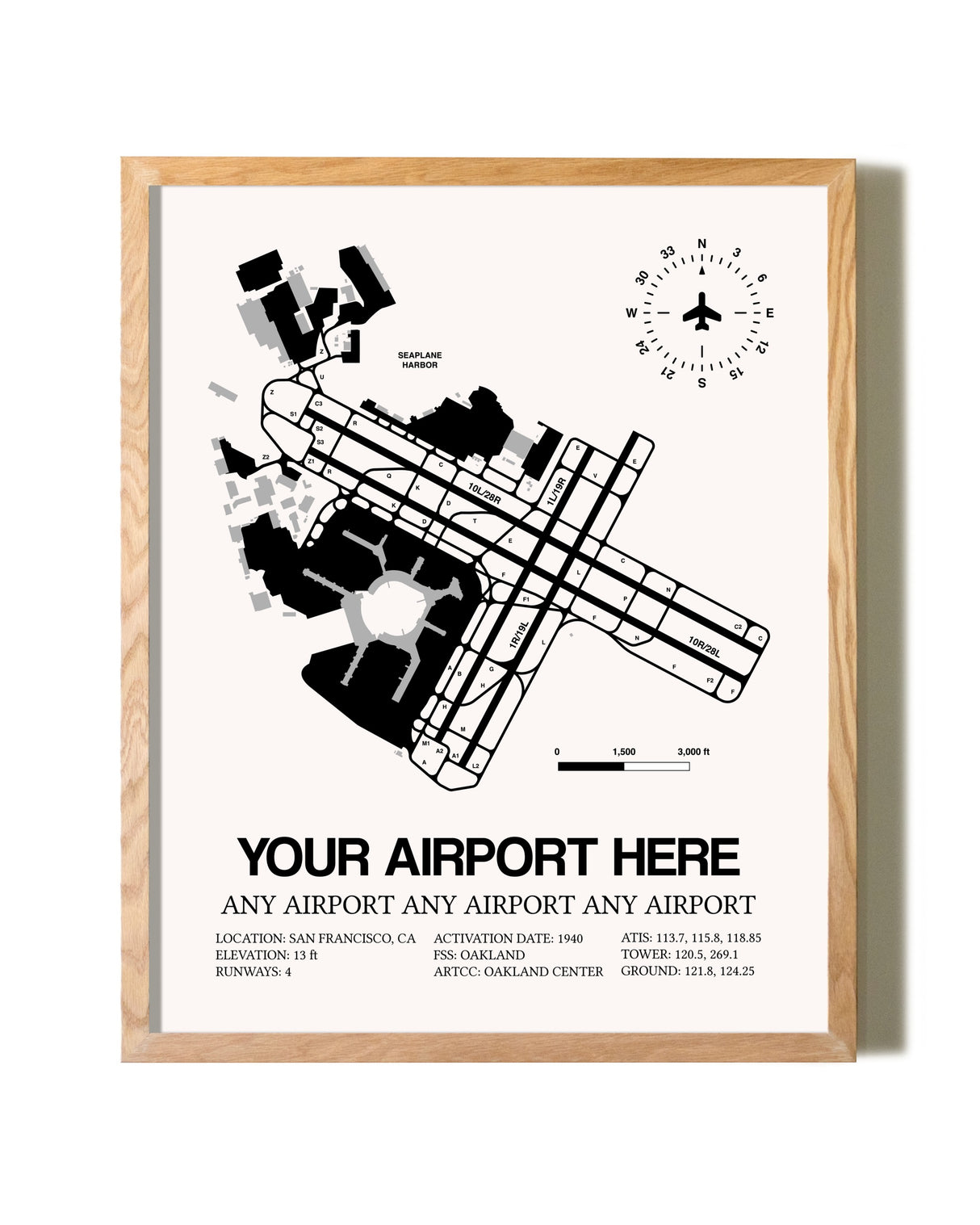 Custom Airport Map Design