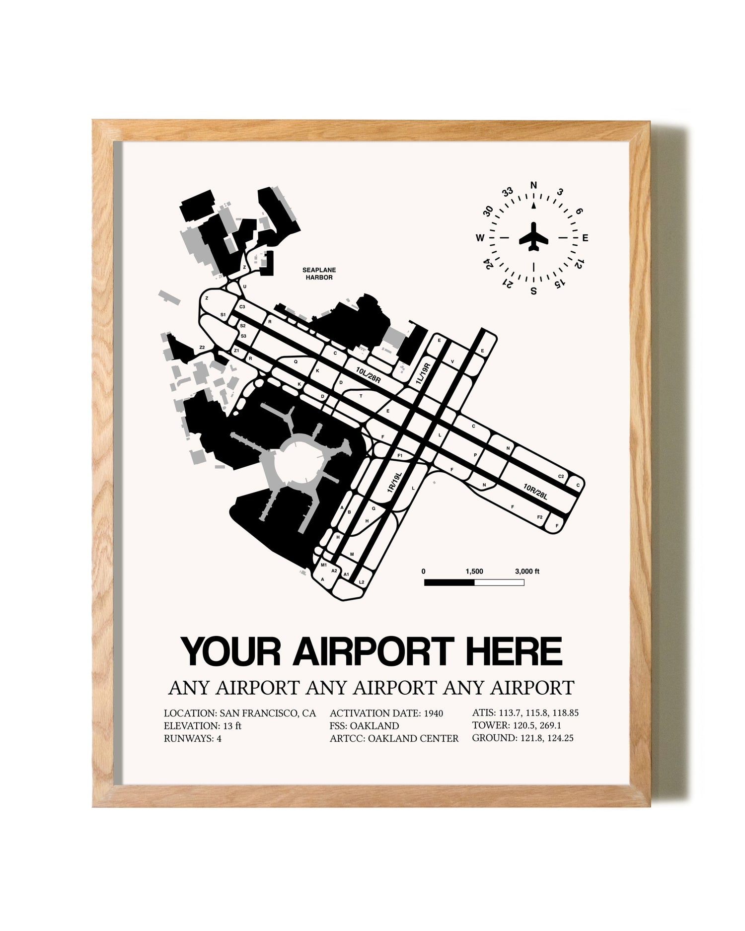 Custom Airport Map Design