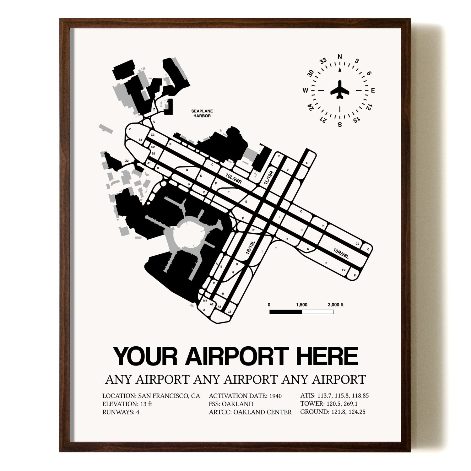 Custom Airport Map Design