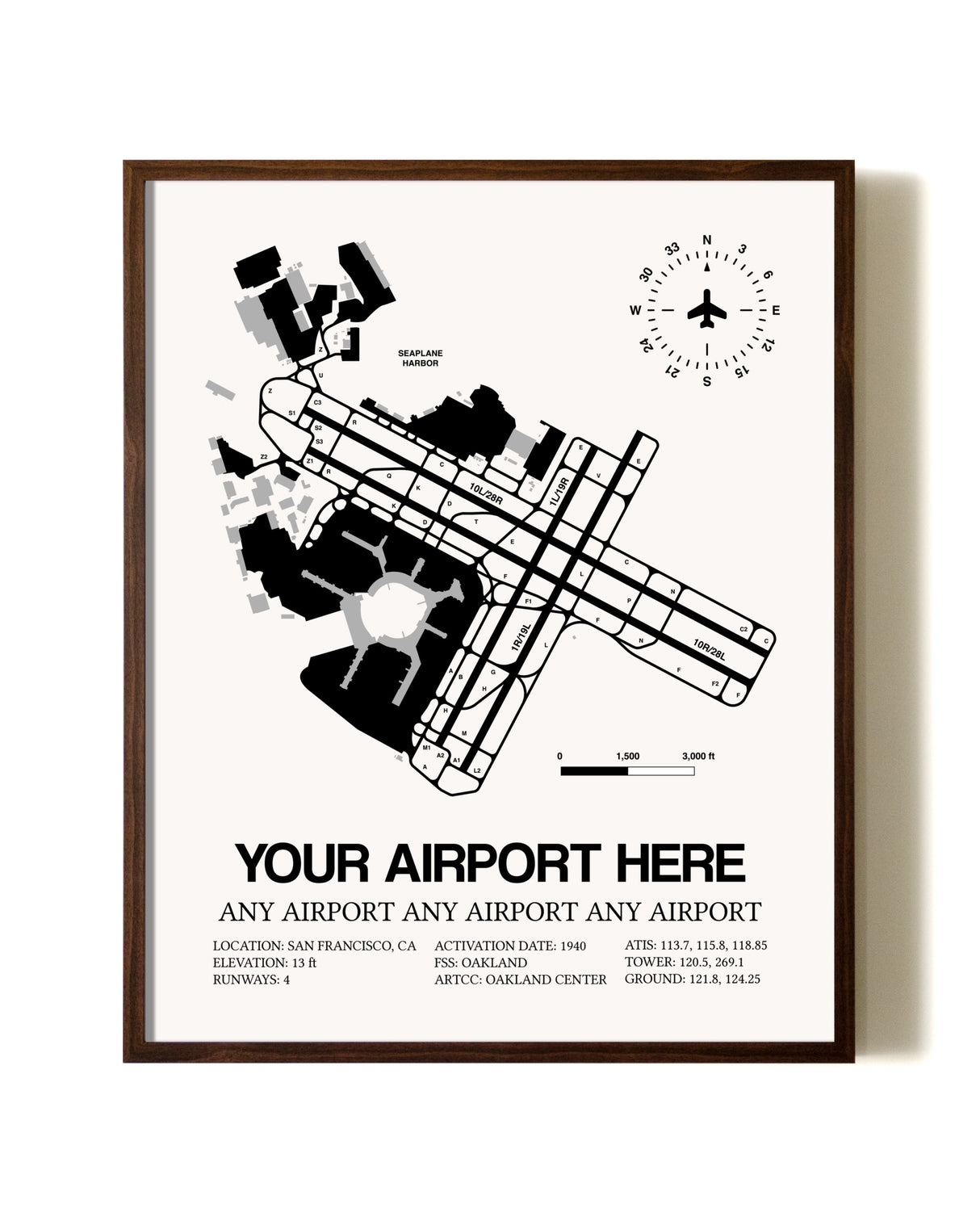 Custom Airport Map Design