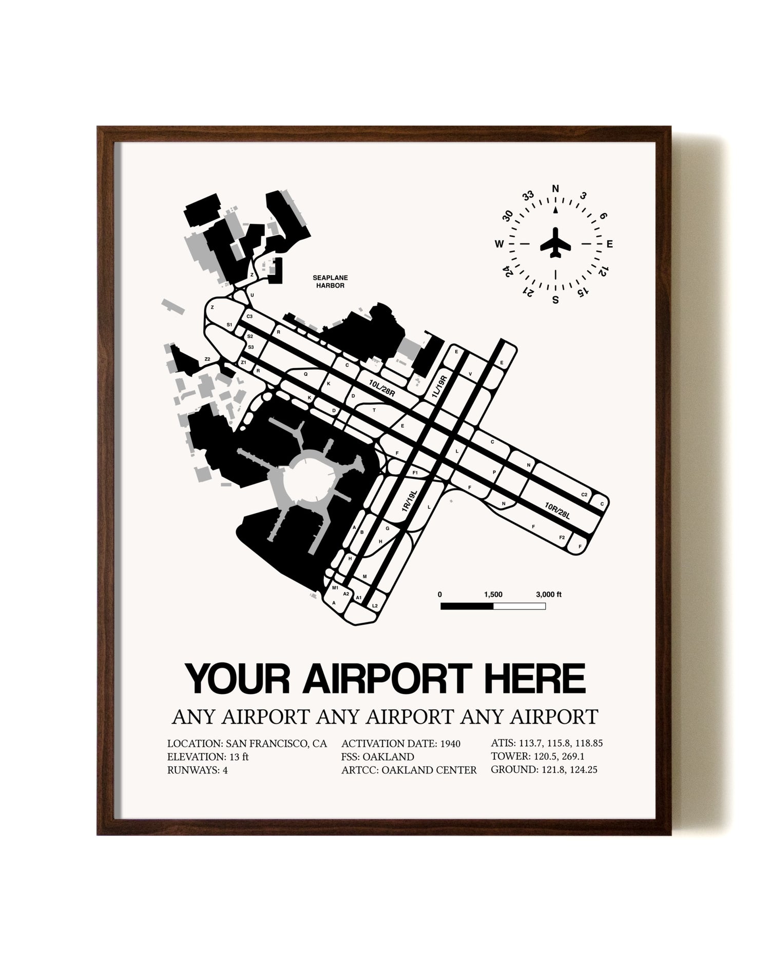 Custom Airport Map Design