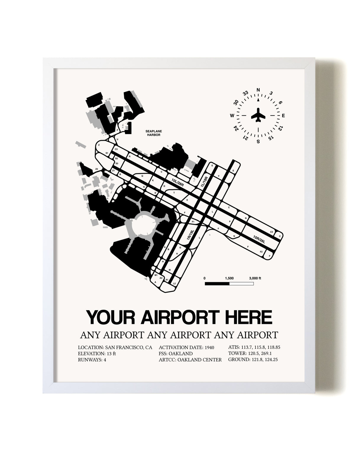 Custom Airport Map Design