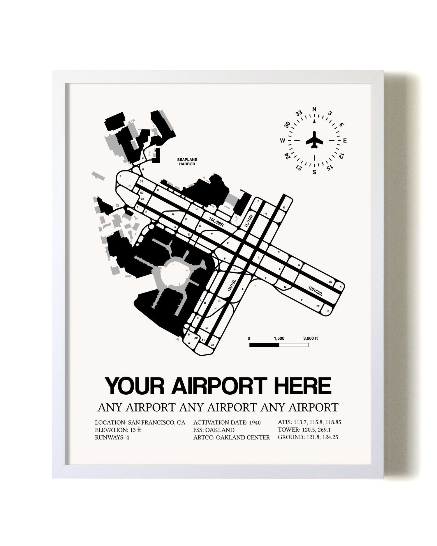 Custom Airport Map Design