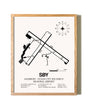 Salisbury-Ocean City Wicomico Regional Airport framed print in natural wood frame