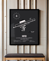 Frame color options for Eastern WV Regional Airport / Shepherd Field Wall Art