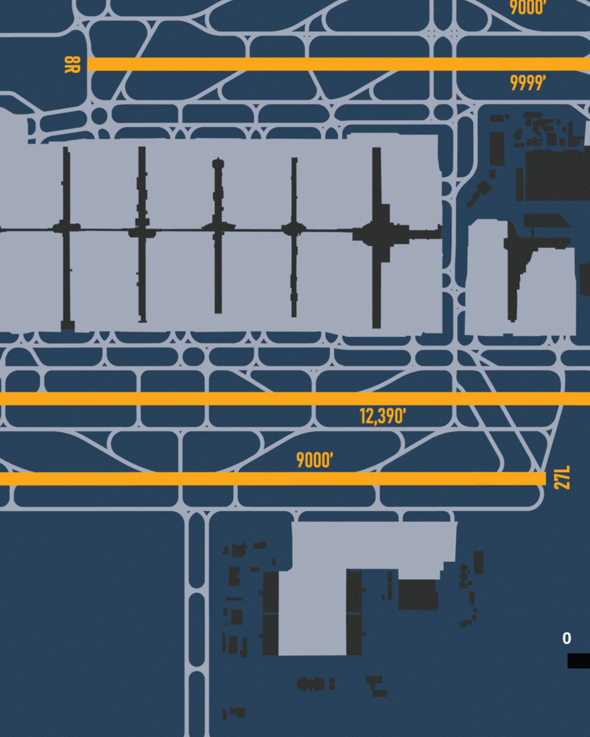 Closeup View of Hartsfield/Jackson Atlanta International Airport poster