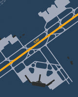 Closeup View of Southwest Florida International Airport poster