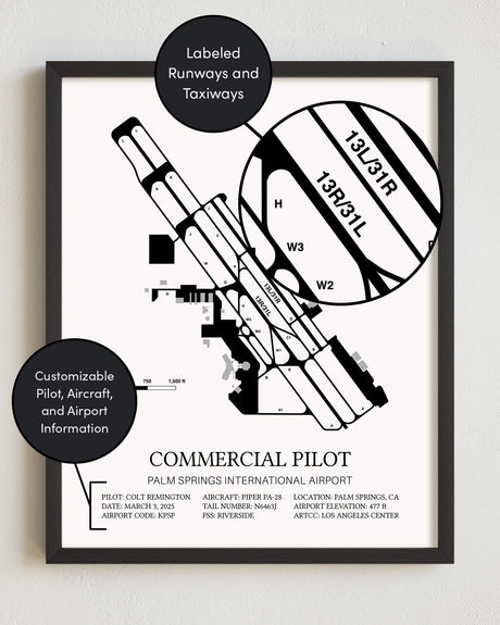 Commercial Pilot Custom Print