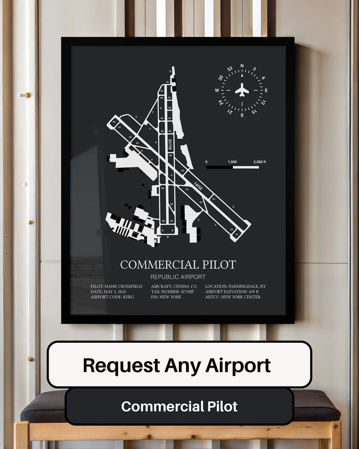 Commercial Pilot Custom Print