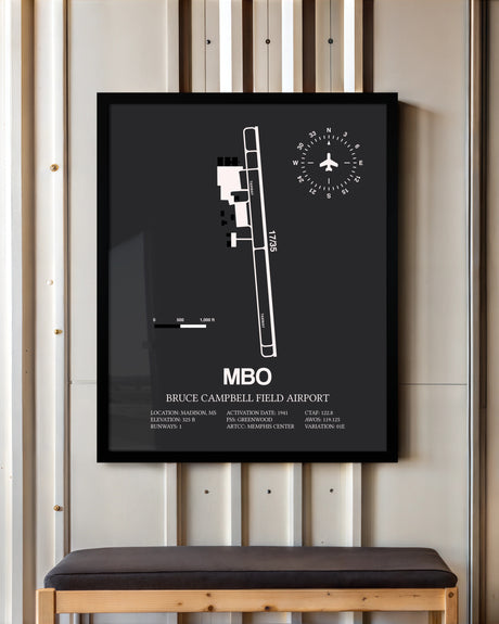 Frame color options for Bruce Campbell Field Wall Art