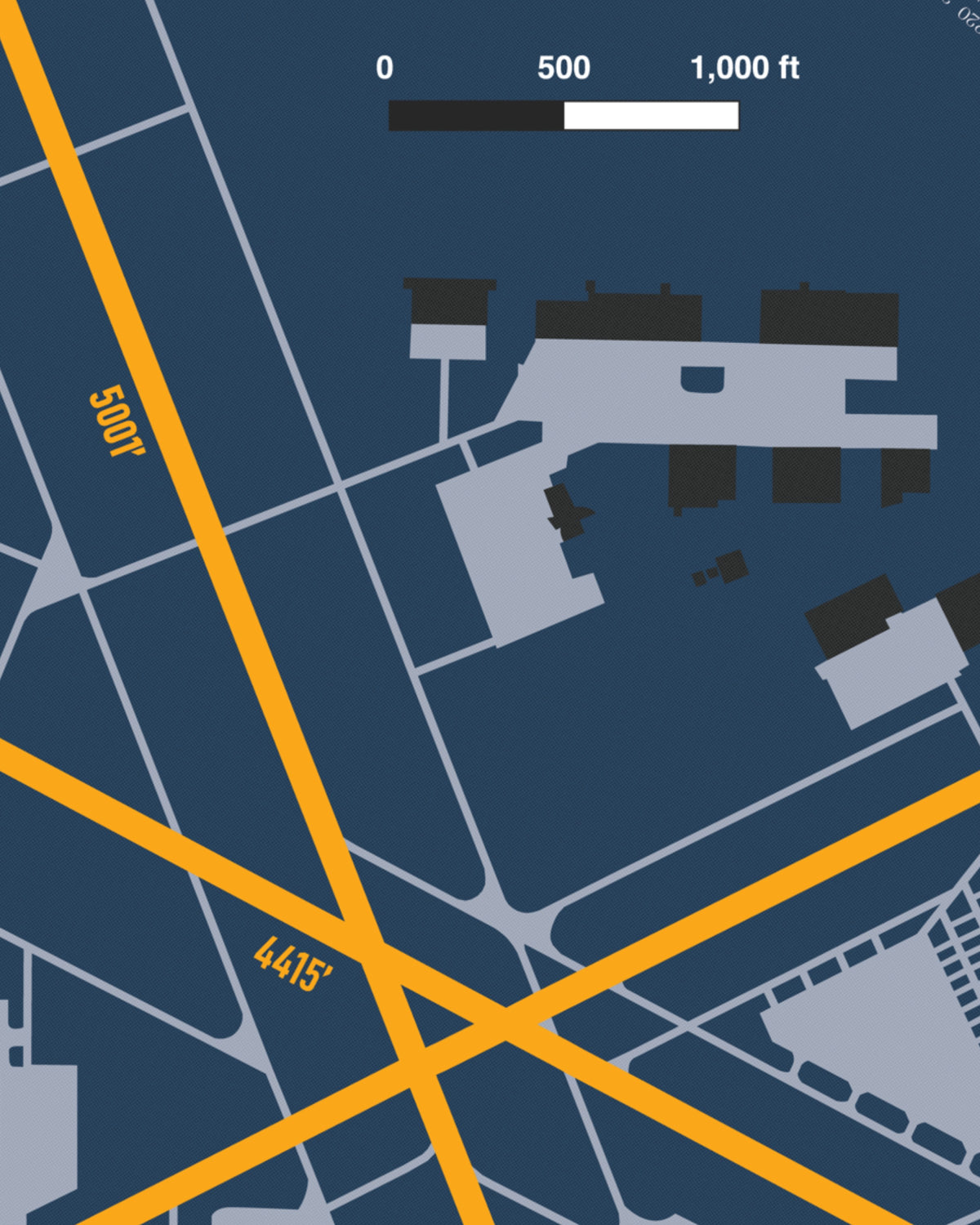 Closeup View of Chicago Executive Airport poster