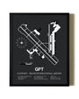 Unframed Gulfport-Biloxi International Airport map print poster