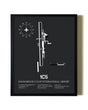 Unframed Bolingbrook's Clow International Airport map print poster