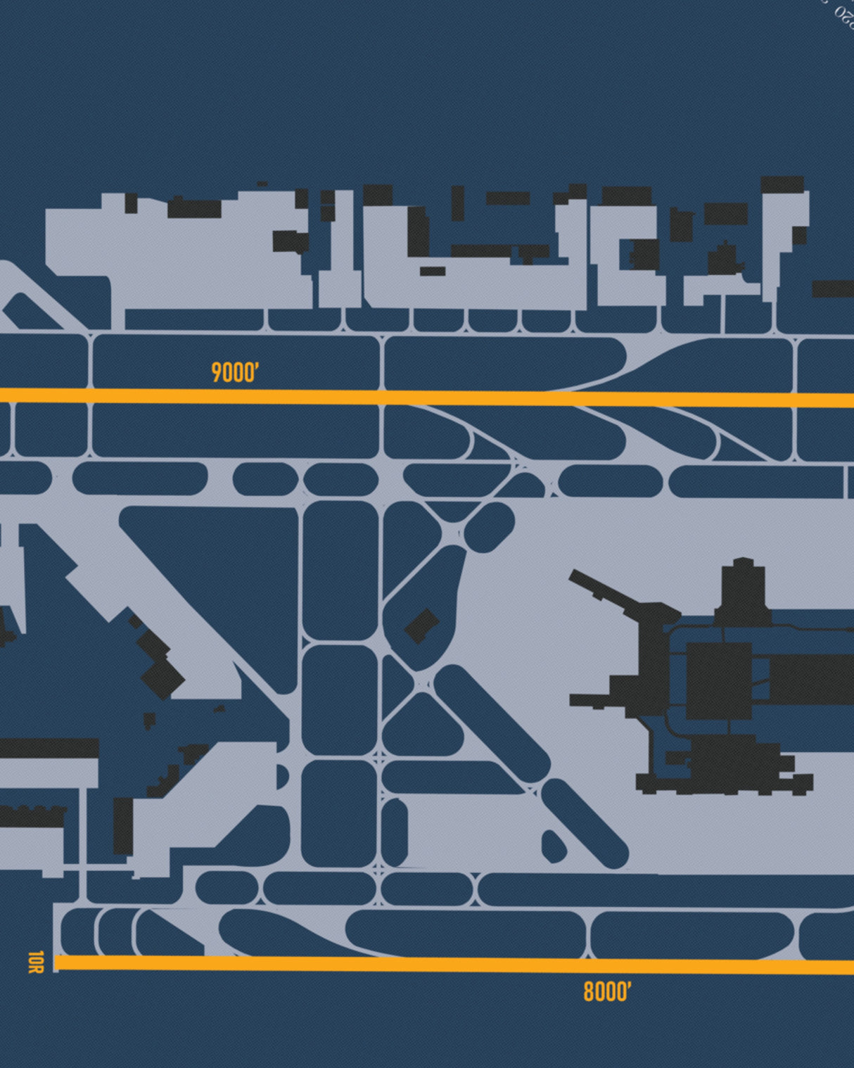 Closeup View of Fort Lauderdale/Hollywood International Airport poster