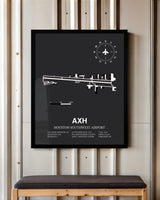 Frame color options for Houston Southwest Airport Wall Art